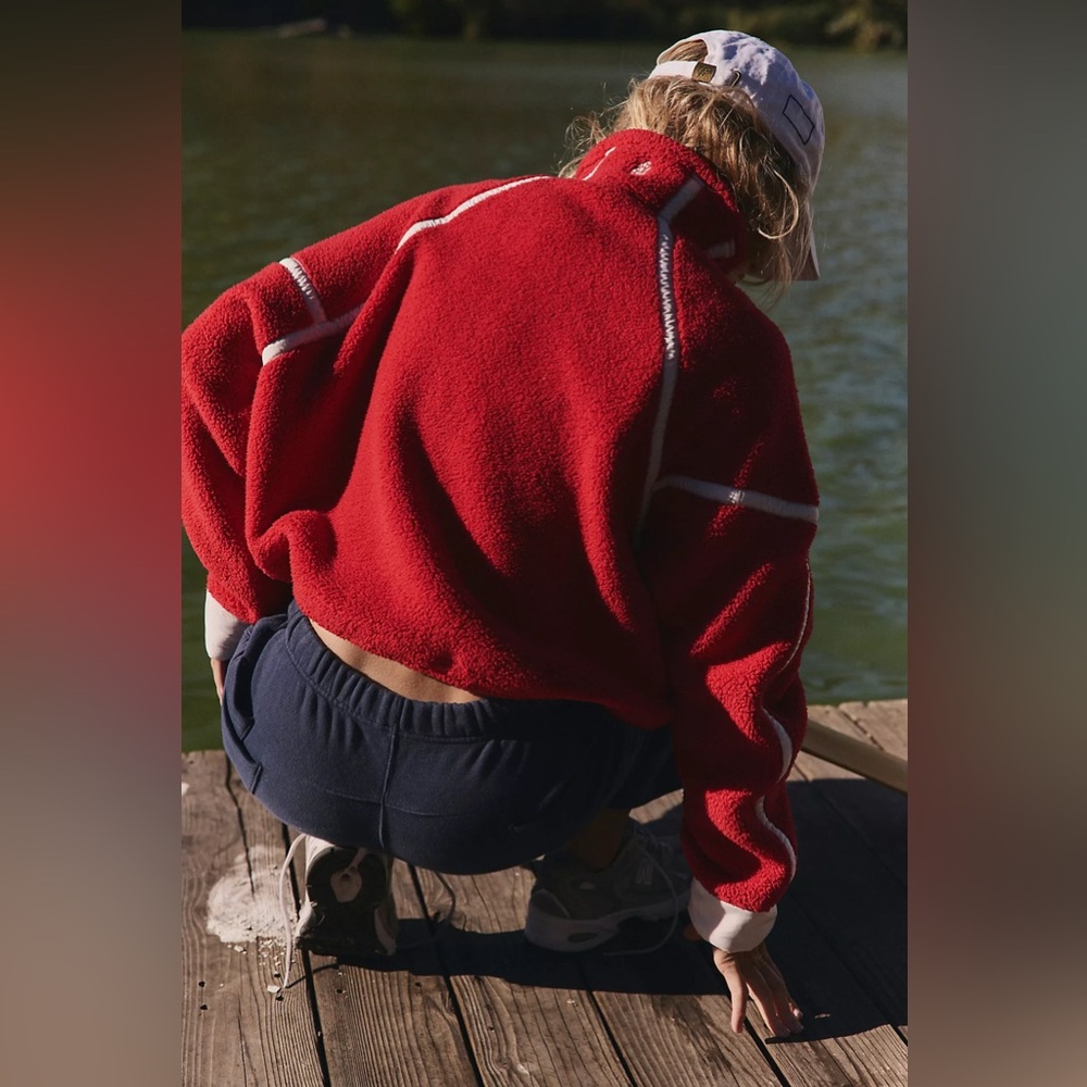 Free People FP Movement Mountain High Half Zip Fleece - Picture 2 of 4